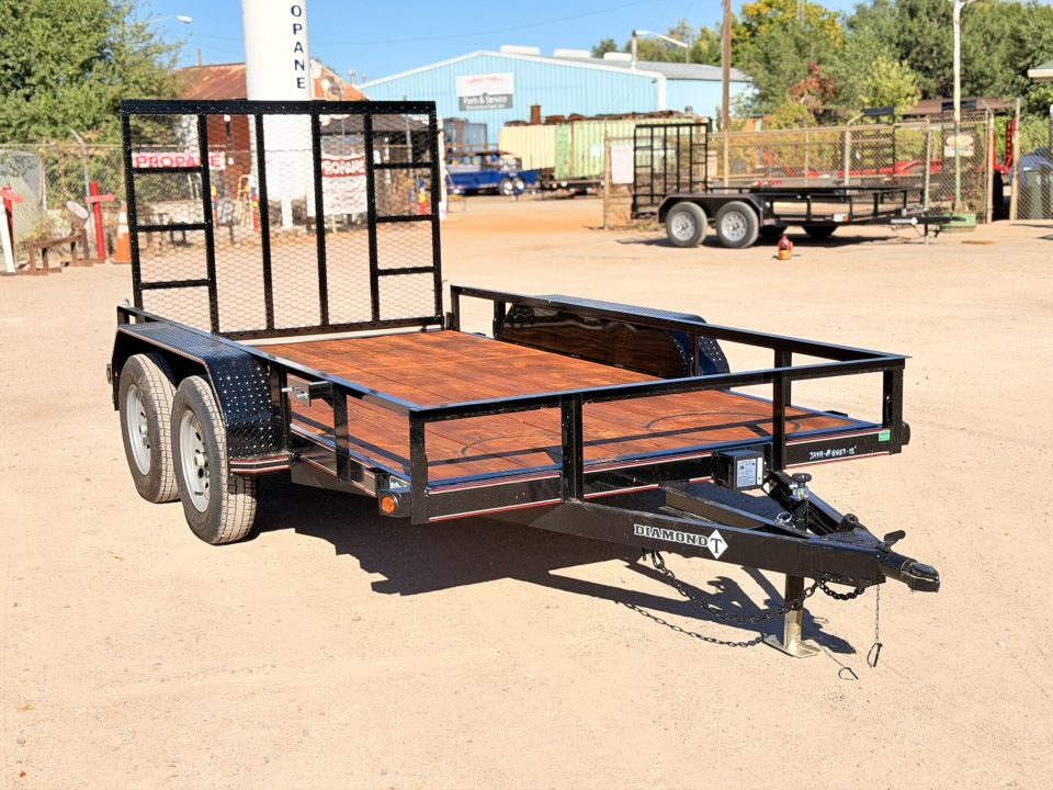 New 2027 Diamond T 7-12 Tandem Axle Ramp Gate Utility 7K GVWR