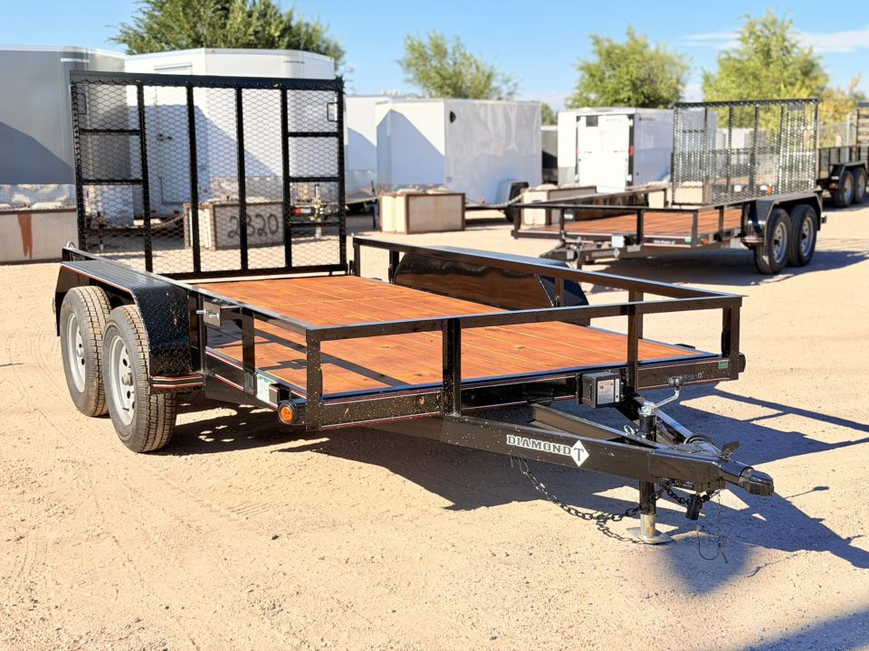 New 2027 Diamond T 7-12 Tandem Axle Ramp Gate Utility 7K GVWR