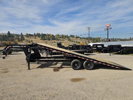 New 2027 Iron Bull 24' 14K Gooseneck Deckover Tilt Trailer
