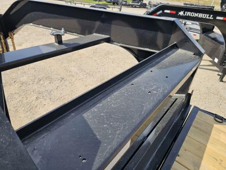 New 2027 Iron Bull 24' 14K Gooseneck Deckover Tilt Trailer