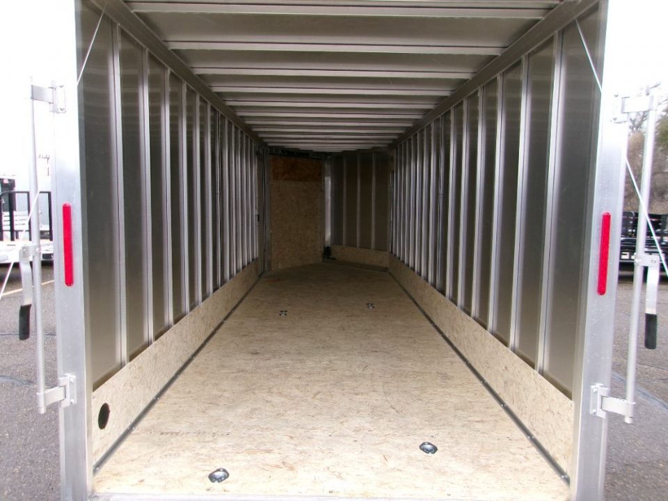 New 2026 E-Z Hauler EZES7X22XLTP-LMSD25 Snowmobile Trailer