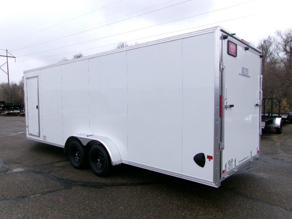 New 2026 E-Z Hauler EZES7X22XLTP-LMSD25 Snowmobile Trailer