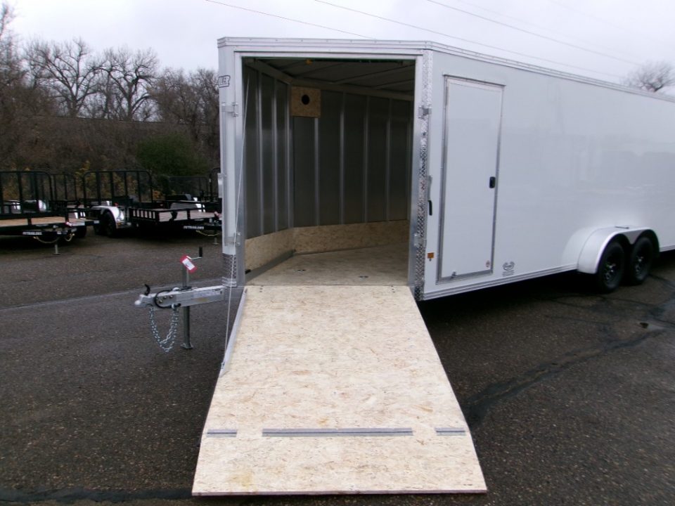 New 2026 E-Z Hauler EZES7X22XLTP-LMSD25 Snowmobile Trailer
