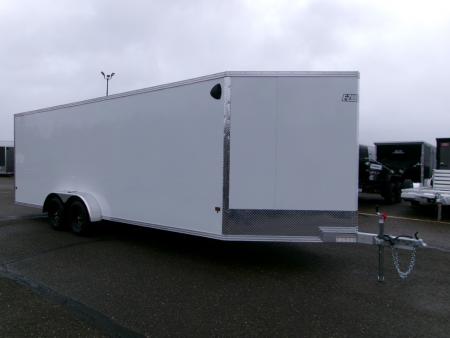 New 2026 E-Z Hauler EZES7X22XLTP-LMSD25 Snowmobile Trailer