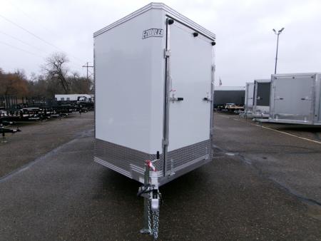 New 2026 E-Z Hauler EZES7X22XLTP-LMSD25 Snowmobile Trailer