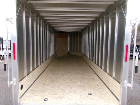 New 2026 E-Z Hauler EZES7X22XLTP-LMSD25 Snowmobile Trailer