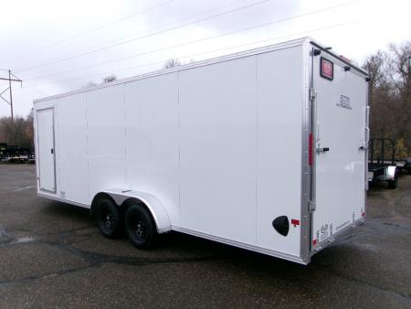 New 2026 E-Z Hauler EZES7X22XLTP-LMSD25 Snowmobile Trailer