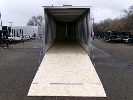 New 2026 E-Z Hauler EZES7X22XLTP-LMSD25 Snowmobile Trailer