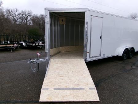 New 2026 E-Z Hauler EZES7X22XLTP-LMSD25 Snowmobile Trailer