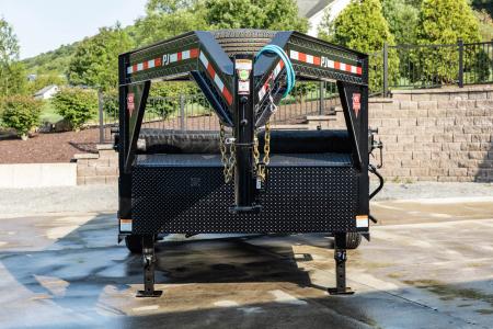 New PJ Trailers 14' Gooseneck Dump (DL)