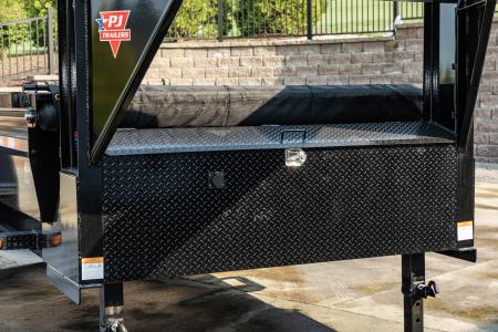 New PJ Trailers 14' Gooseneck Dump (DL)