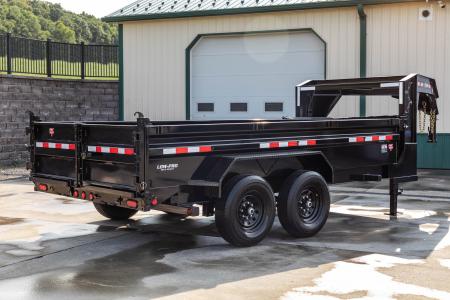 New PJ Trailers 14' Gooseneck Dump (DL)