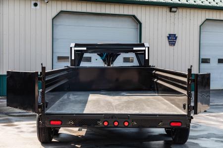 New PJ Trailers 14' Gooseneck Dump (DL)