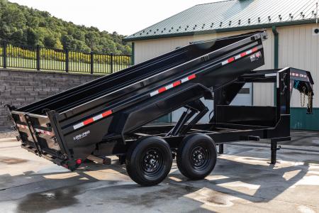 New PJ Trailers 14' Gooseneck Dump (DL)