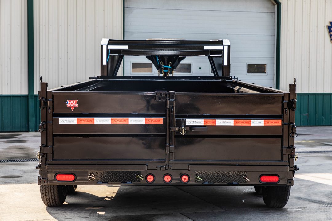 New PJ Trailers 16' Gooseneck Dump (DL)