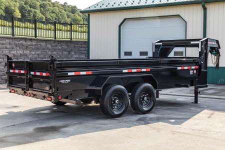New PJ Trailers 16' Gooseneck Dump (DL)