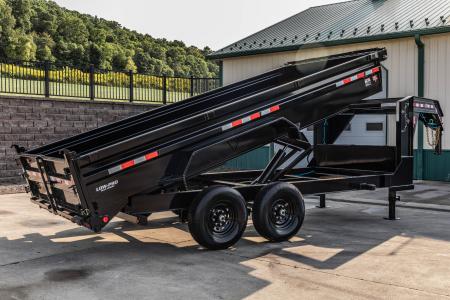 New PJ Trailers 16' Gooseneck Dump (DL)