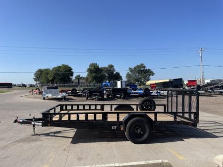 New 2027 PJ Trailers 83" X 14' 5,200 LB Axle With ATV Ramps Utility Trailer