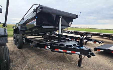 New 2027 PJ Trailers 83  x 16' Telescopic (DT1) Dump Trailer
