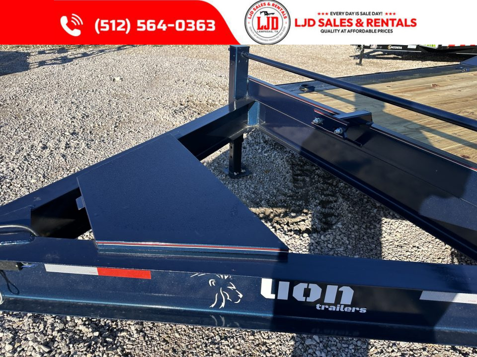 New 2026 Lion - 102" X 22' Drive Over Fender Trailer - 16K GVWR