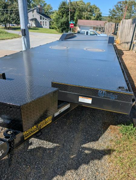 New 2026 P & T Trailers 14K 33+3 CARHAULER DOF W/ WINCH PLATE Car Hauler
