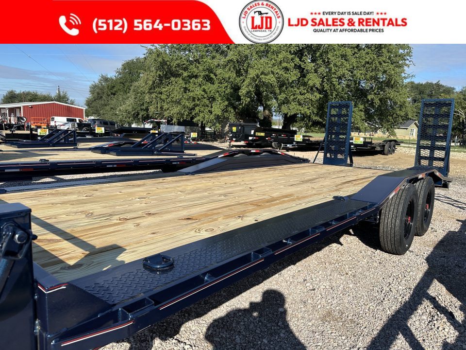 New 2026 Lion - 102" X 24' Drive Over Fender Trailer - 16K GVWR