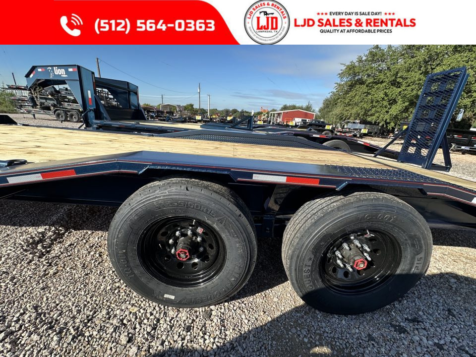 New 2026 Lion - 102" X 24' Drive Over Fender Trailer - 16K GVWR