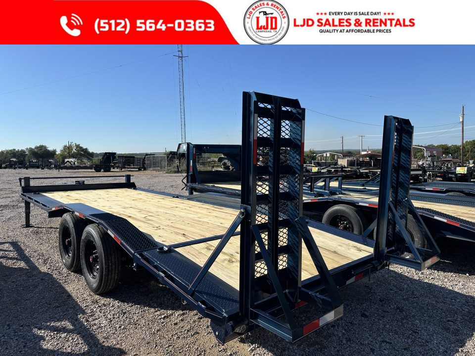 New 2026 Lion - 102" X 24' Drive Over Fender Trailer - 16K GVWR
