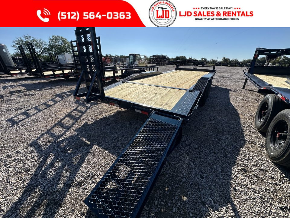 New 2026 Lion - 102" X 24' Drive Over Fender Trailer - 16K GVWR