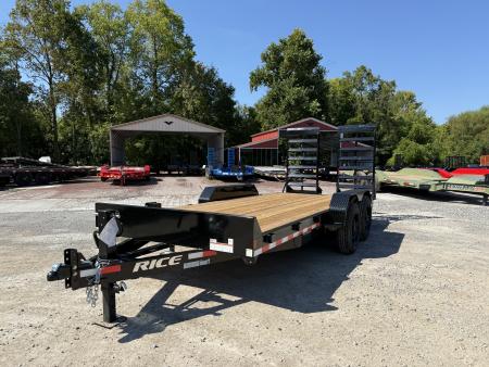 New 2026 Rice Trailers 16k 16+2 Equipment Trailer