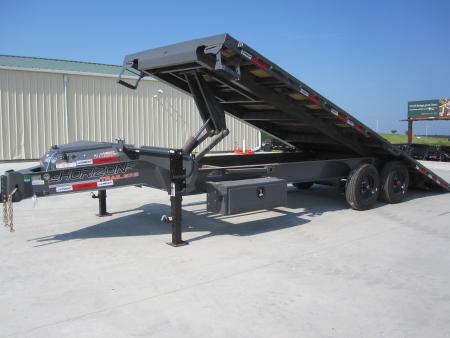 New 2026 Horizon Trailers 102x24 FFT 21K Deckover Tilt Trailer