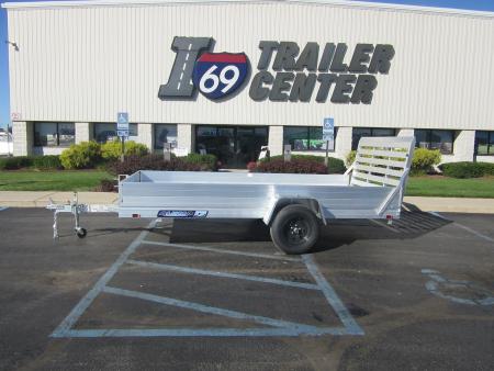 New 2027 Aluma 5.5 x 12 6812H-ESA-S All-Aluminum Utility Trailer 3K / High Side