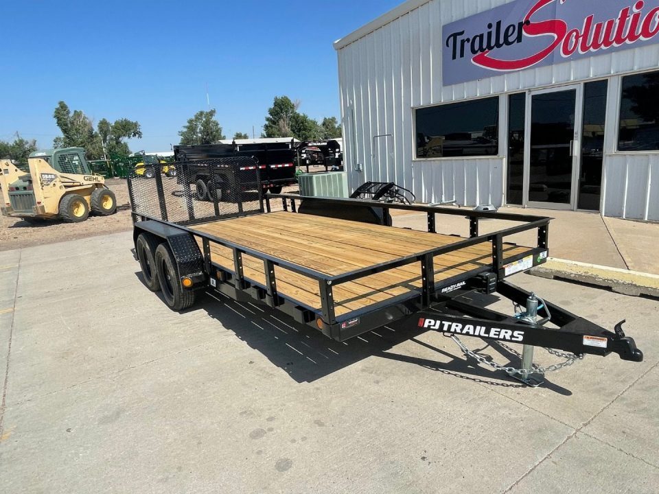 New 2027 PJ Trailers 16' x 83" Utility Trailer