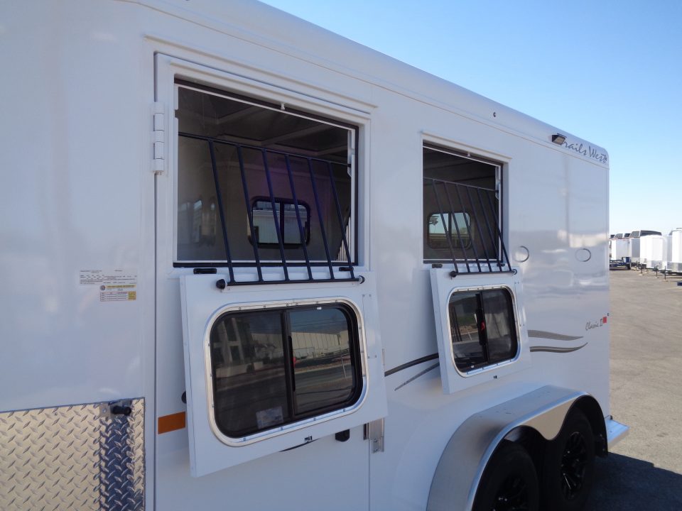 New 2027 Trails West * Classic II 2H SL * 2-Horse Slant Load Horse Trailer w/ Warm Blood Package