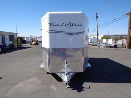 New 2027 Trails West * Classic II 2H SL * 2-Horse Slant Load Horse Trailer w/ Warm Blood Package