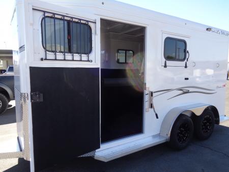 New 2027 Trails West * Classic II 2H SL * 2-Horse Slant Load Horse Trailer w/ Warm Blood Package