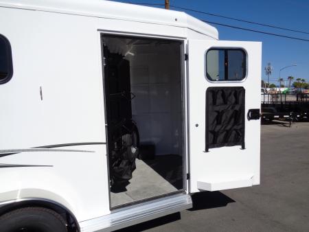 New 2027 Trails West * Classic II 2H SL * 2-Horse Slant Load Horse Trailer w/ Warm Blood Package