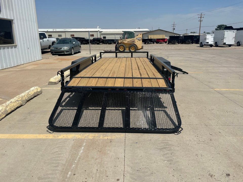 New 2027 PJ Trailers UL182 ATV Ramps Utility Trailer