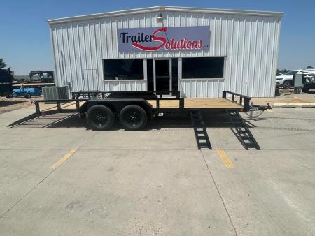 New 2027 PJ Trailers UL182 ATV Ramps Utility Trailer