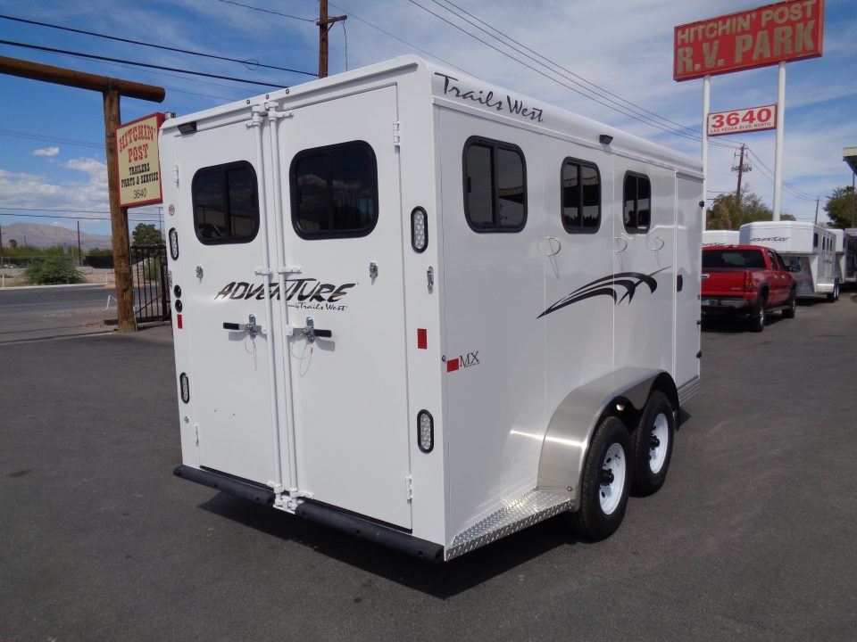 New 2027 Trails West *ADV MX II 3H * ADVENTURE MX II 3-Horse Slant Load Horse Trailer