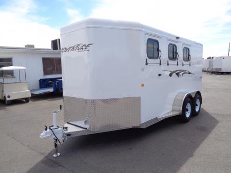 New 2027 Trails West *ADV MX II 3H * ADVENTURE MX II 3-Horse Slant Load Horse Trailer