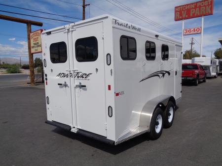 New 2027 Trails West *ADV MX II 3H * ADVENTURE MX II 3-Horse Slant Load Horse Trailer