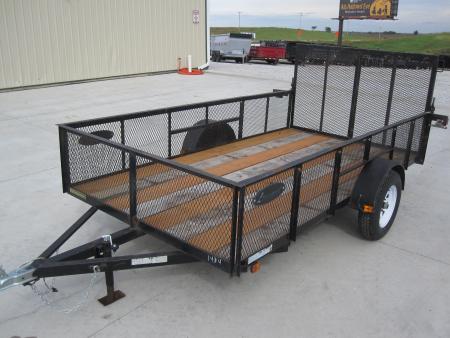 Used 2009 Leonard USA 78x12 Utility Trailer