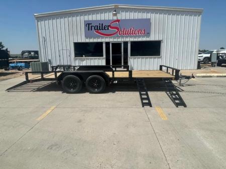 New 2027 PJ Trailers UL182 ATV Ramps Utility Trailer