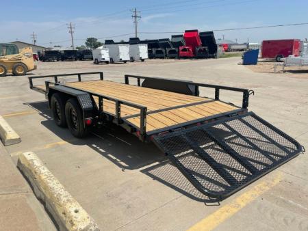 New 2027 PJ Trailers UL182 ATV Ramps Utility Trailer