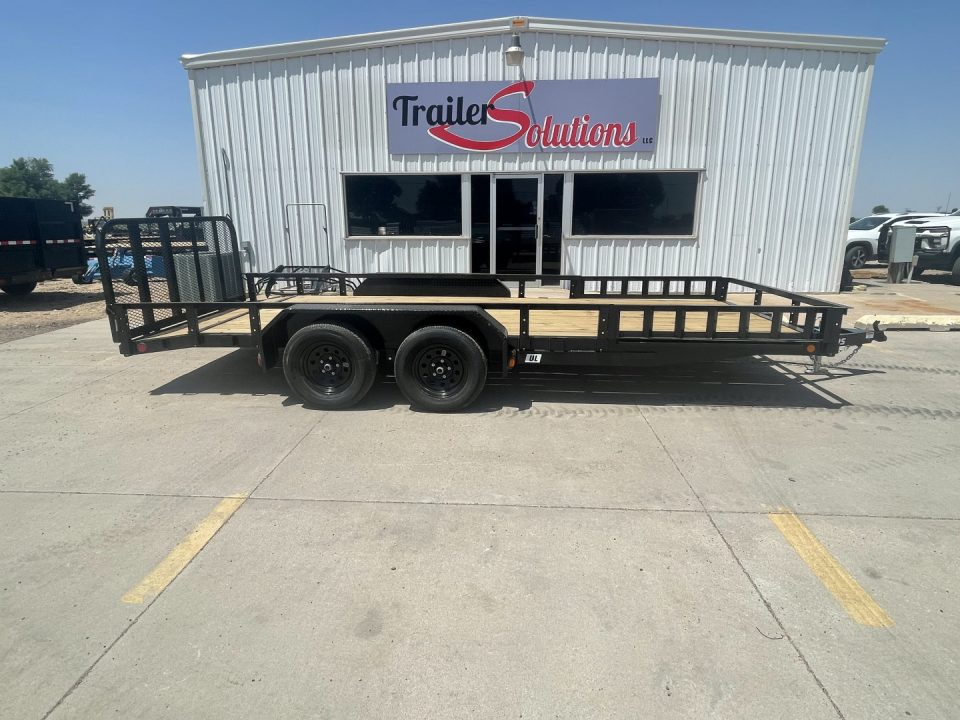New 2027 PJ Trailers 16' X 83" With ATV Ramps Utility Trailer