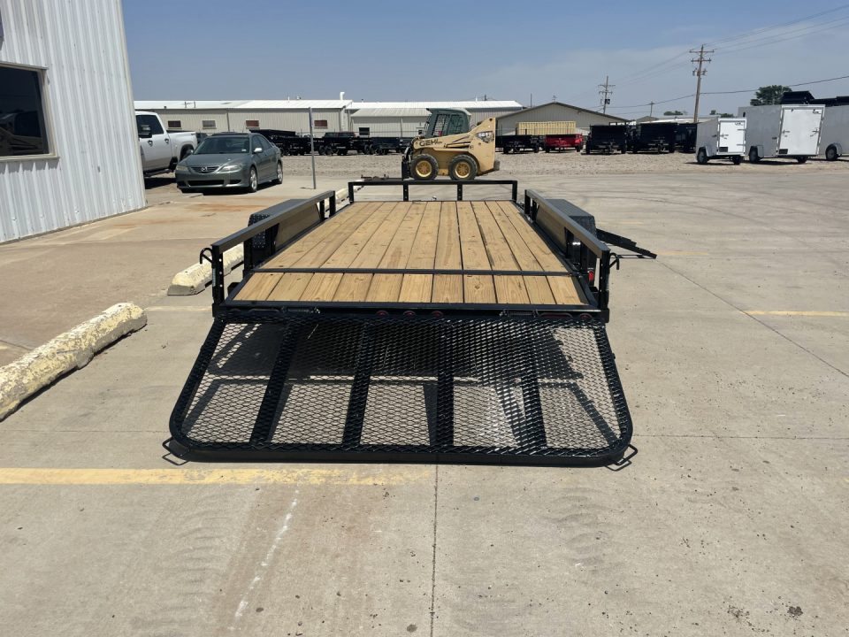 New 2027 PJ Trailers 16' X 83" With ATV Ramps Utility Trailer