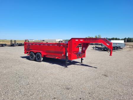 New 2027 Buckshot 83 x16' Gooseneck Dump Trailer