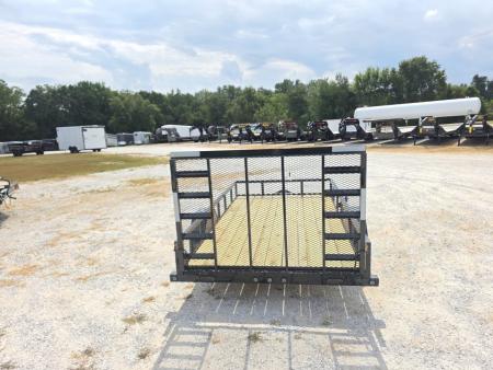 New 2026 Load Trail 77 x 12 SINGLE UTILITY W/ 4' FOLD IN GATE
