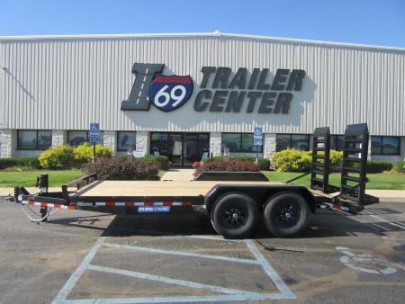 New 2026 Sure-Trac 7 x 16 (14+2) ST-ET8216-140 Equipment Trailer 14K